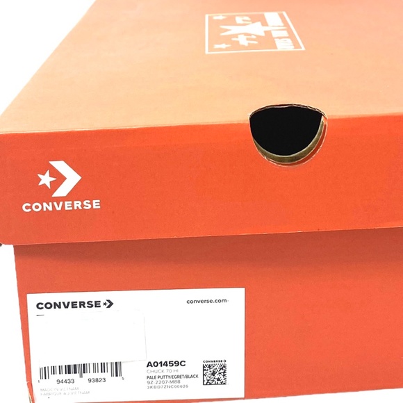 Converse Chuck 70 High Top Suede Shoes Women's Size Pale Putty Casual A01459C - Picture 8 of 9